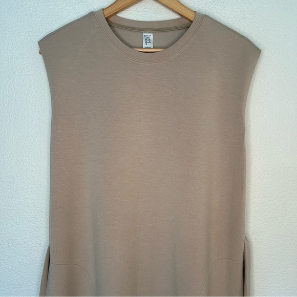 SPANX Tan Sleeveless Sheath Dress Midi - Picture 3 of 16